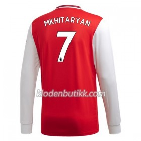 Arsenal Henrik Mkhitaryan 7 Hjemme Fotballdrakt 2019-2020 Langermet